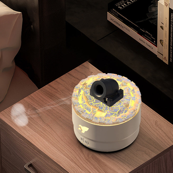 Aroma Diffuser and Humidifier with Night Lamp - LavaGlow-Black-Nora Luxe