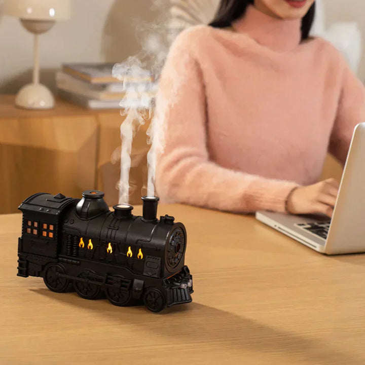 Aromatherapy Locomotive Diffuser & Humidifier - SteamLuxe-Nora Luxe