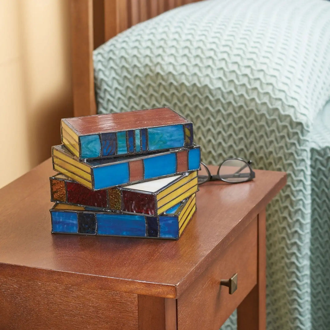 Artistic Coloured Book Lamp - IllumiBook-Nora Luxe