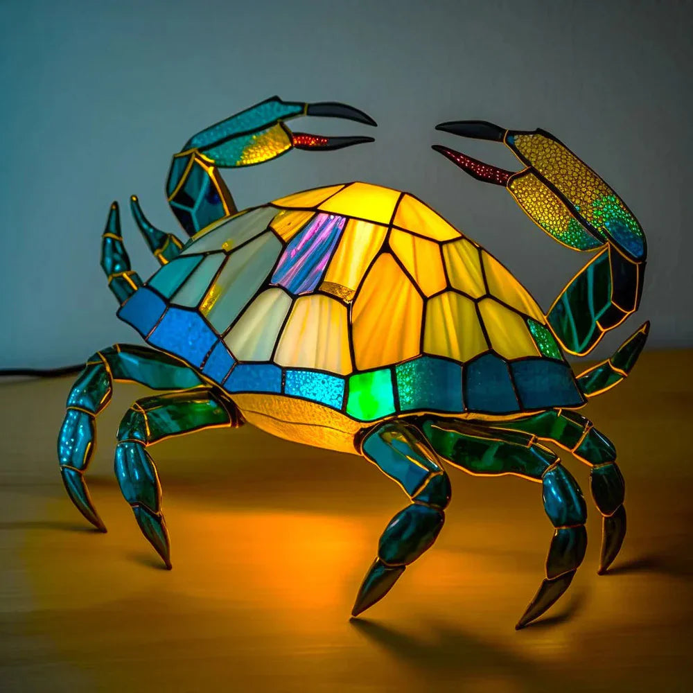 Artistic Lamp - VitraFauna-CRAB-5.90 in-Nora Luxe