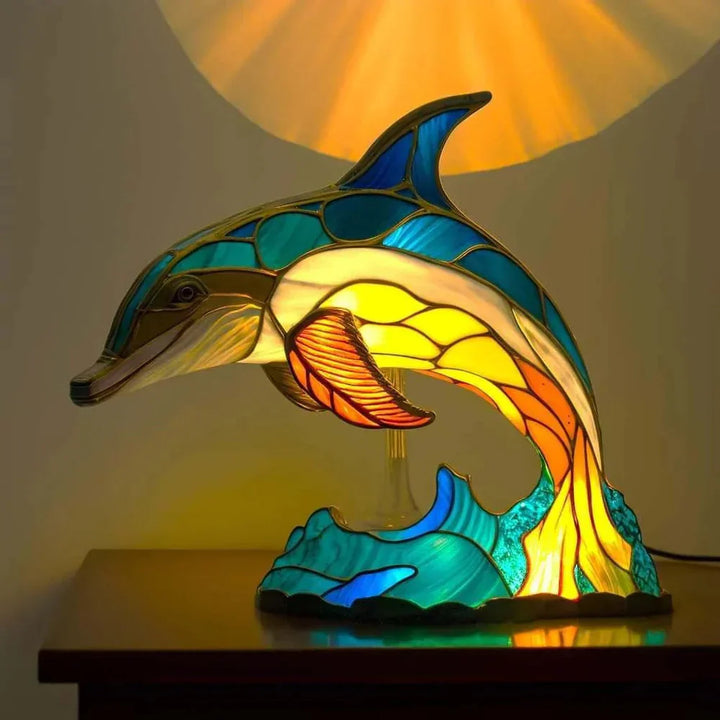 Artistic Lamp - VitraFauna-DOLPHIN-5.90 in-Nora Luxe