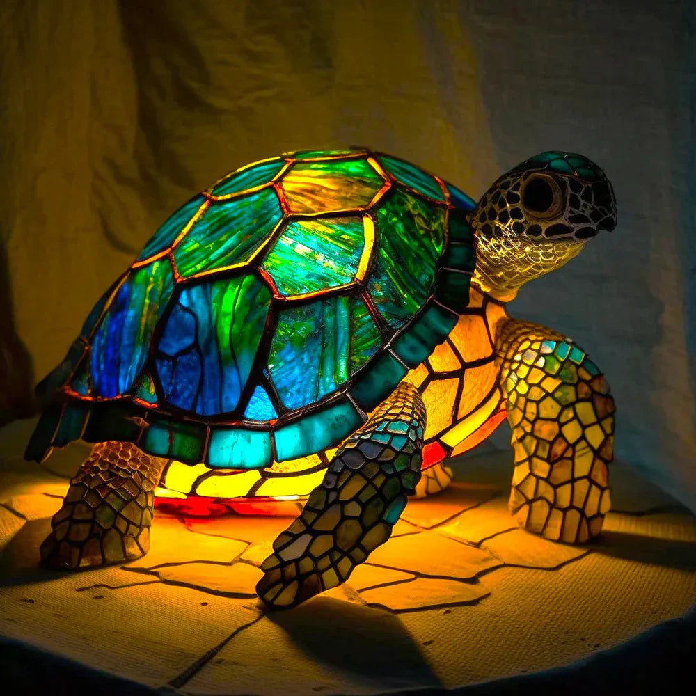 Artistic Lamp - VitraFauna-TURTLE-5.90 in-Nora Luxe