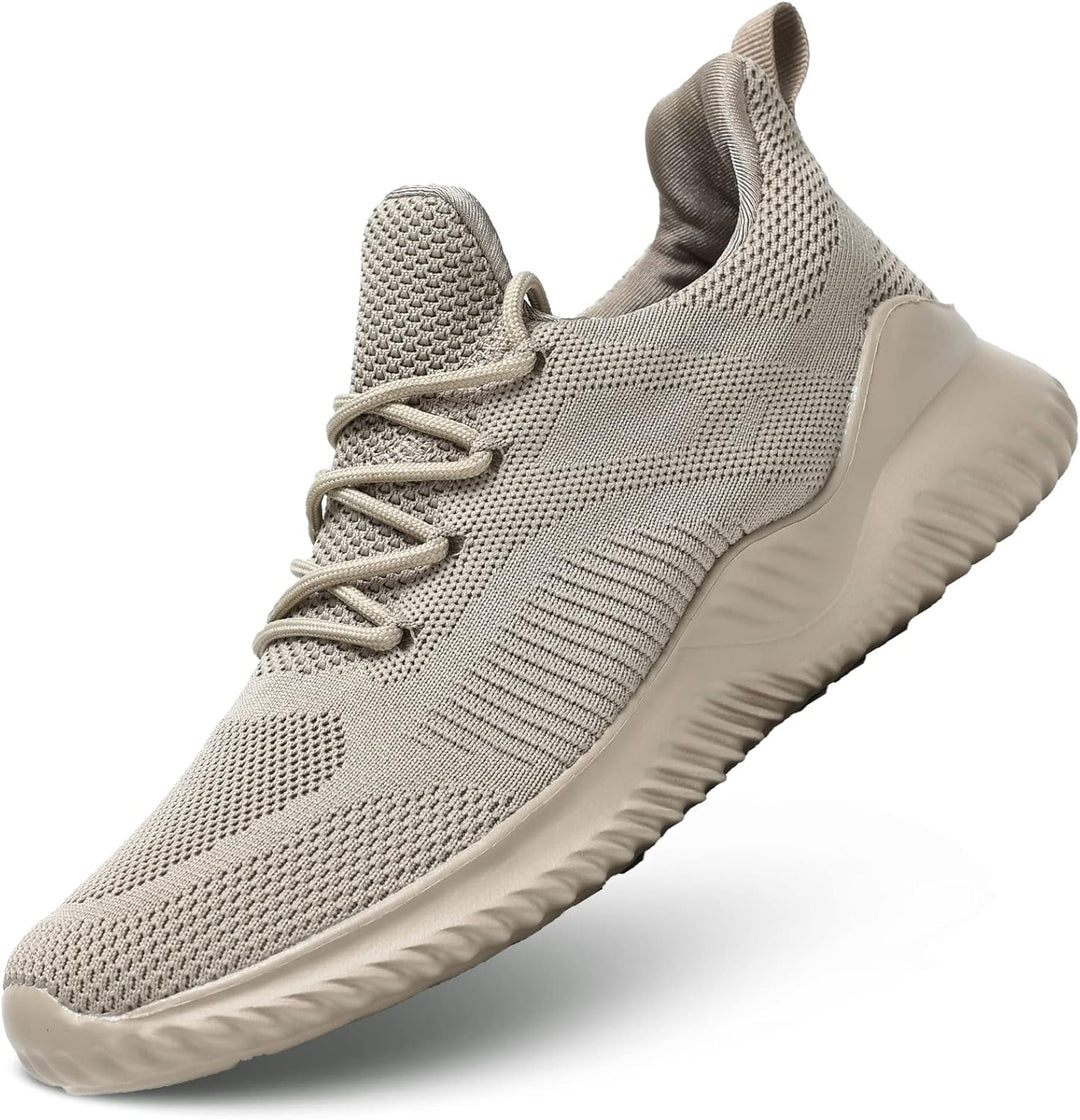 Athletic Running Shoes - Xplore-Khaki-6.50-Nora Luxe