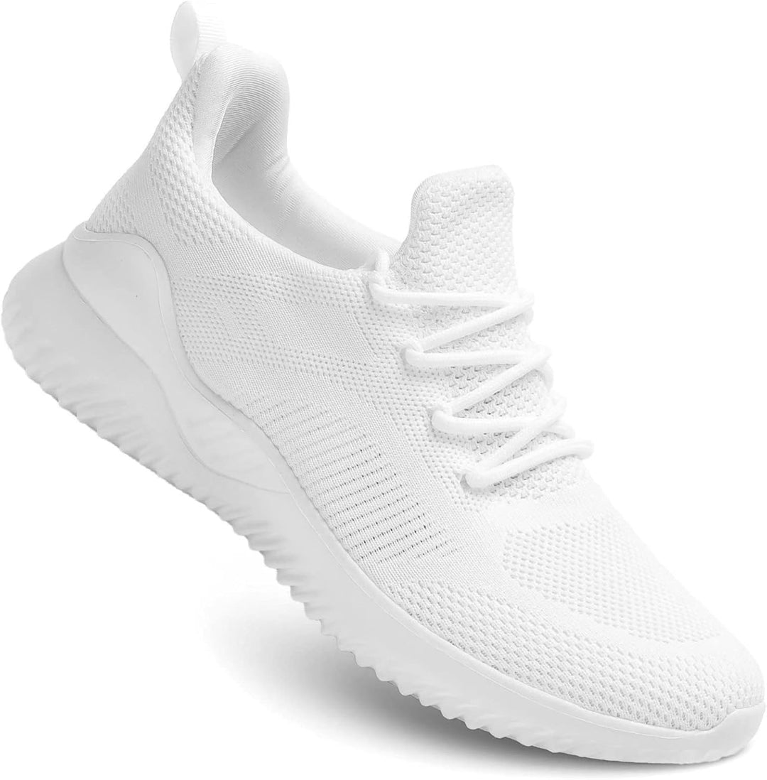 Athletic Running Shoes - Xplore-White-6.50-Nora Luxe