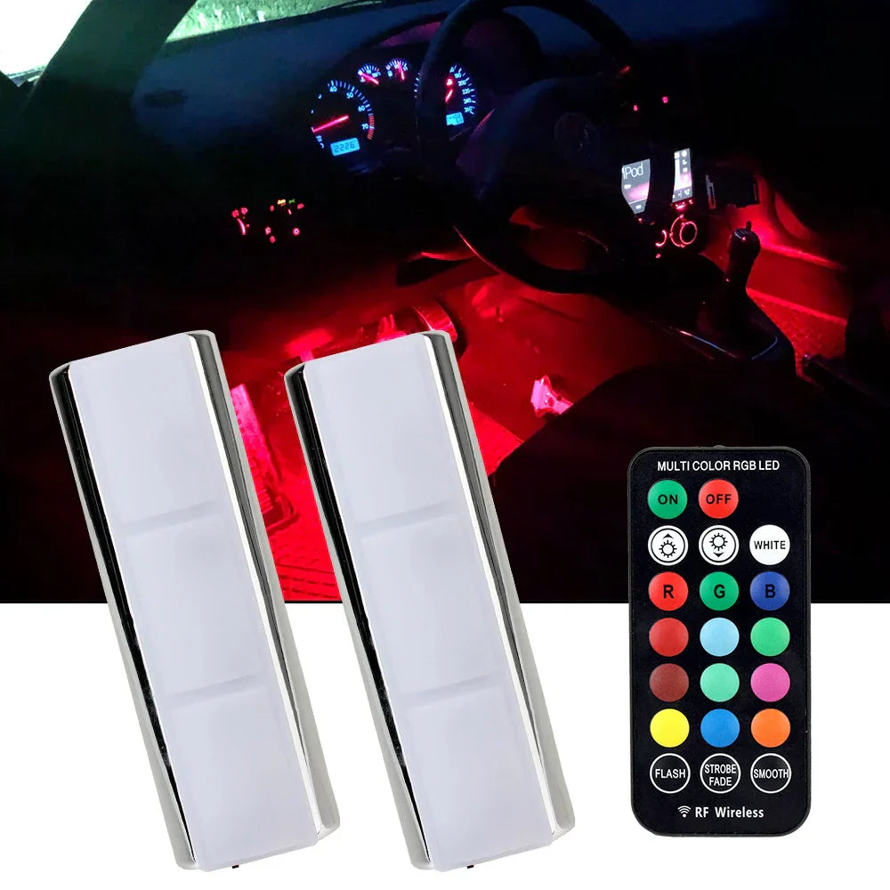 Atmospheric Car LED Lighting - GlowRide-2 pieces-Nora Luxe
