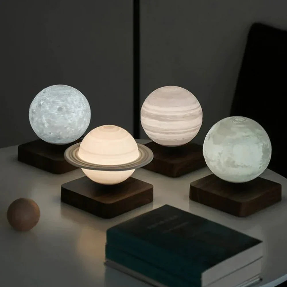 Atmospheric Floating Moon Lamp - LunaFloat-Nora Luxe