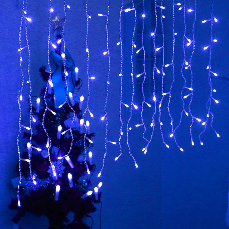 Atmospheric Ice Cone Lighting - FrostGlow-Blue-Nora Luxe