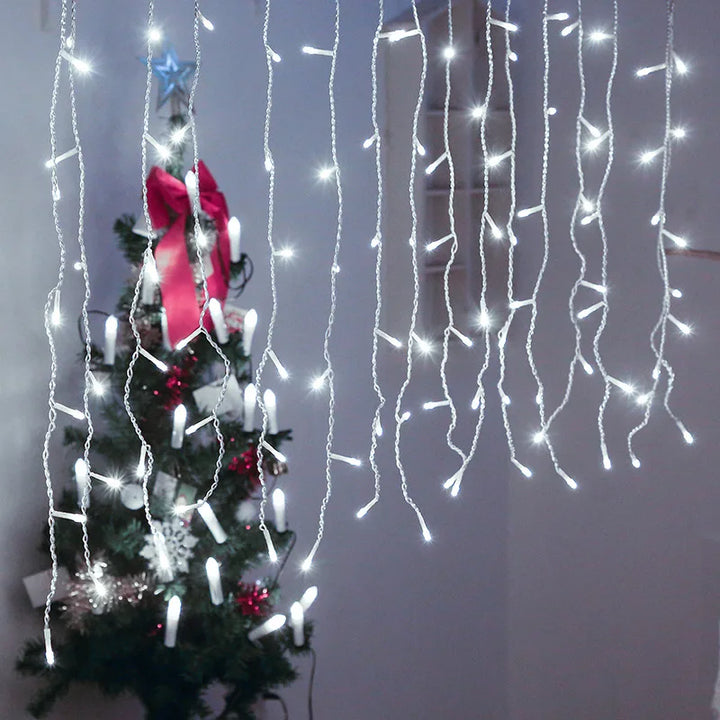 Atmospheric Ice Cone Lighting - FrostGlow-White-Nora Luxe