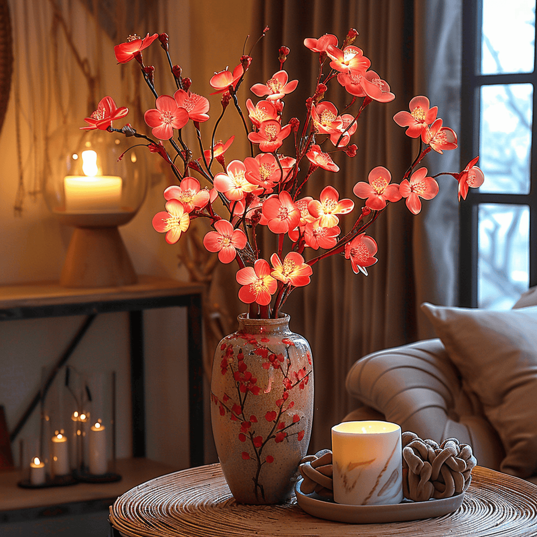 Atmospheric LED Branch for a Magical Touch - GlowBranch-Cherry blossom-Nora Luxe