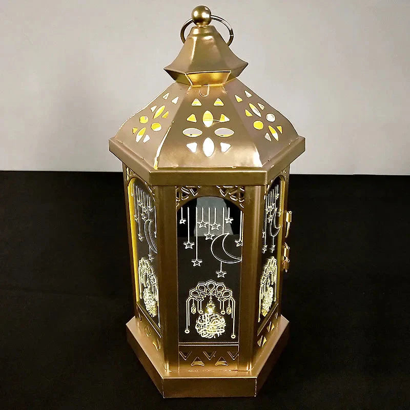 Atmospheric Party Lamp - NoorLantern-Falling Stars with the Moon-Nora Luxe