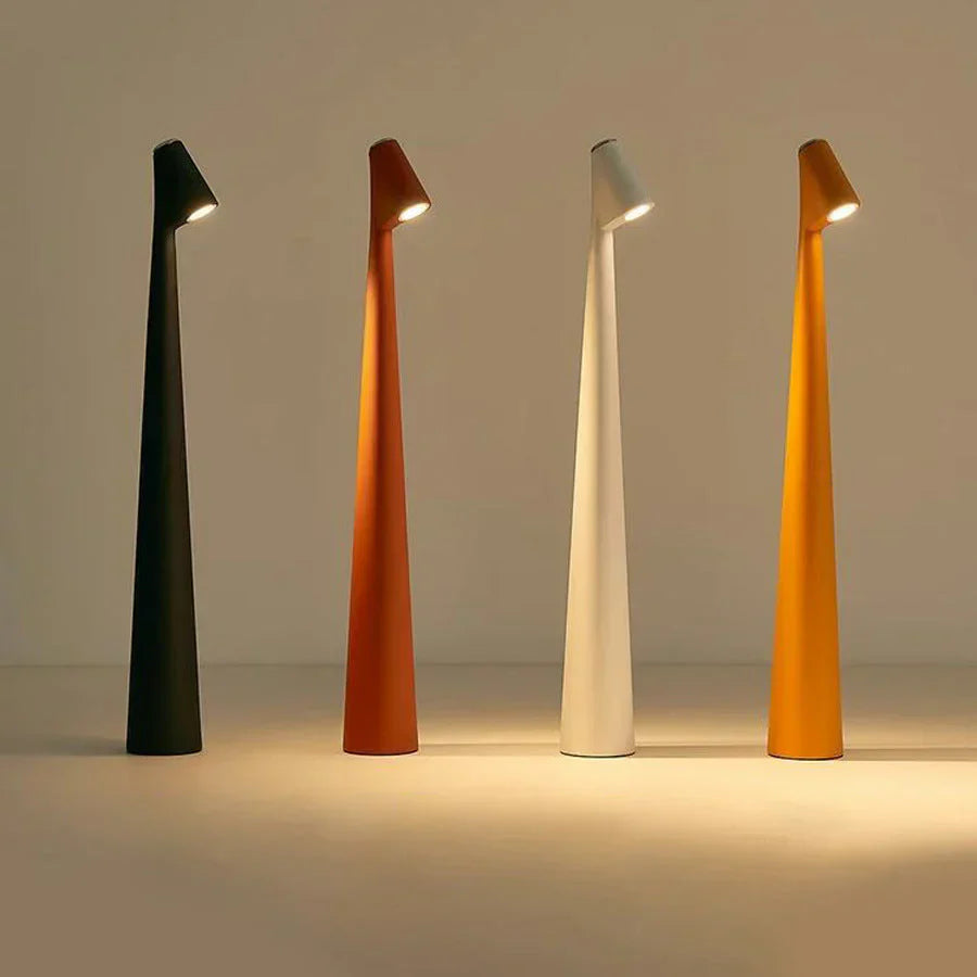 Atmospheric Wireless Table Lamp - LunaLite-Black-13.78 inches-Nora Luxe