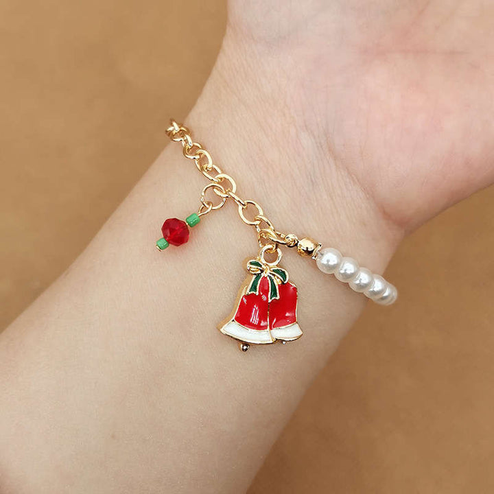 Australian Christmas Charm Bracelet | Festive Jewelry for Women-CHRISTMAS BELLS-Nora Luxe