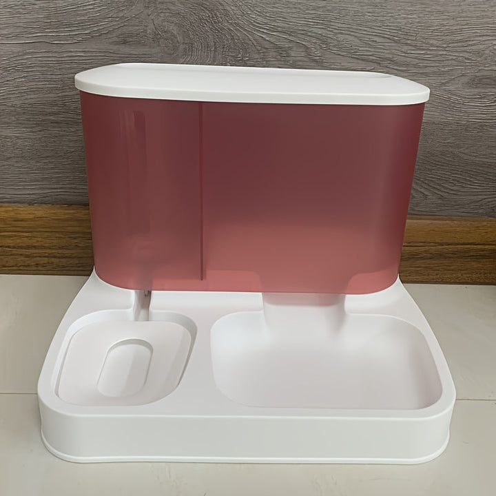Automatic Food and Water Feeder - EasyFeed Duo-Pink-Nora Luxe