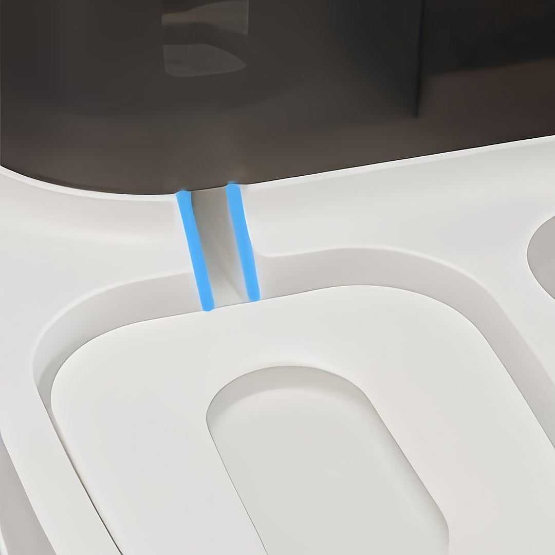 Automatic Food and Water Feeder - EasyFeed Duo-White-Nora Luxe