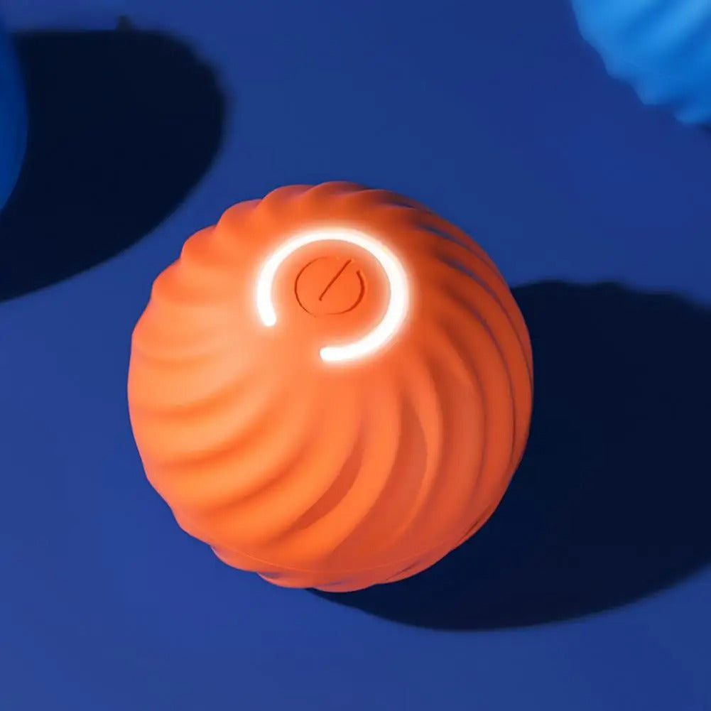 Automatic Interactive Dog Toy - RolliPlay-Orange-Nora Luxe