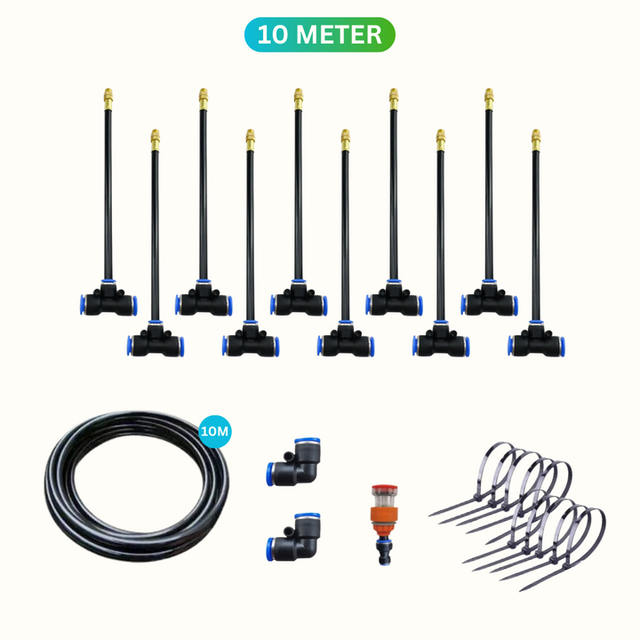 Automatic Irrigation System - AquaBloom-10 stone + 10 meter hose = 393.70 inches-Nora Luxe