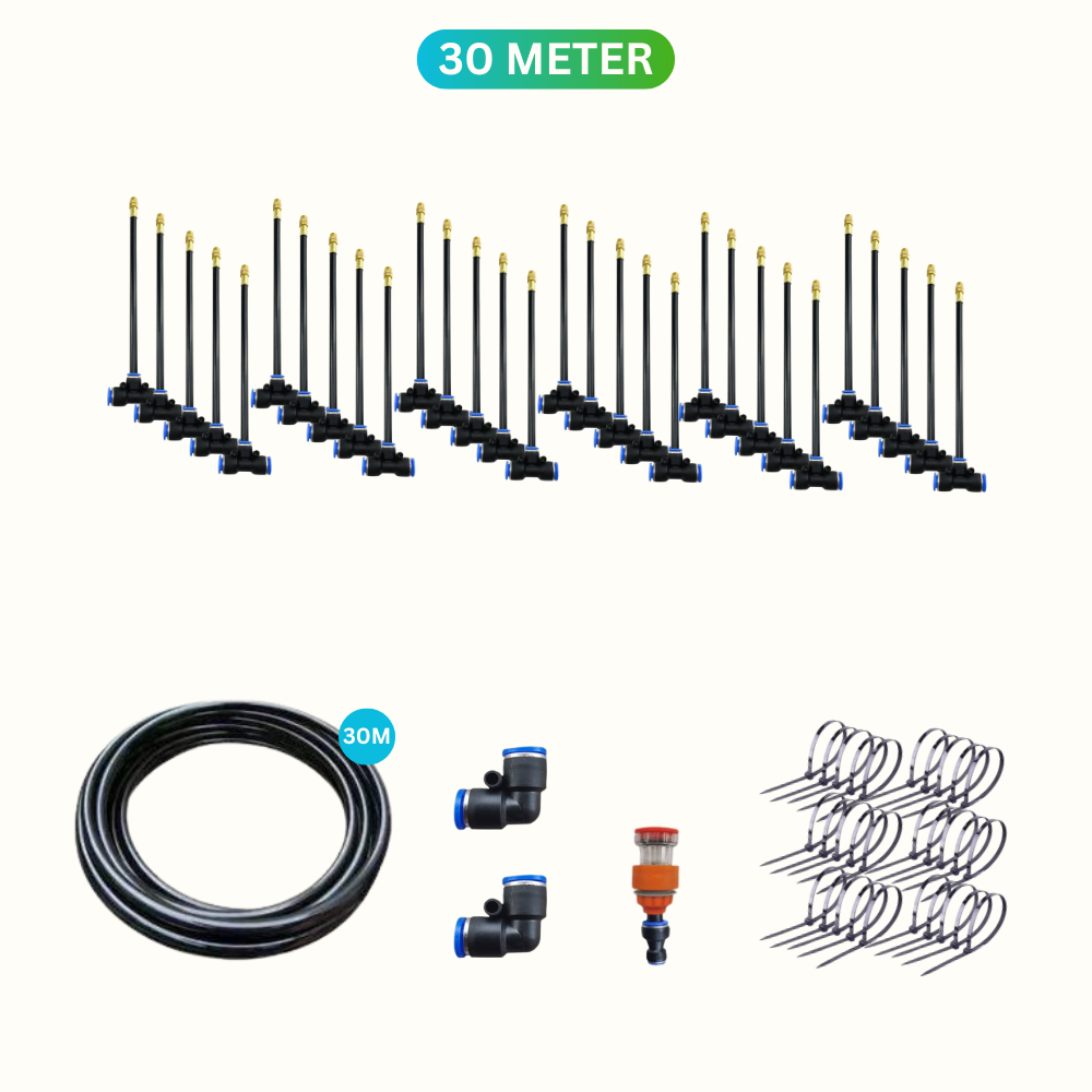 Automatic Irrigation System - AquaBloom-30 stone + 30 meter hose = 1.181.10 inches-Nora Luxe