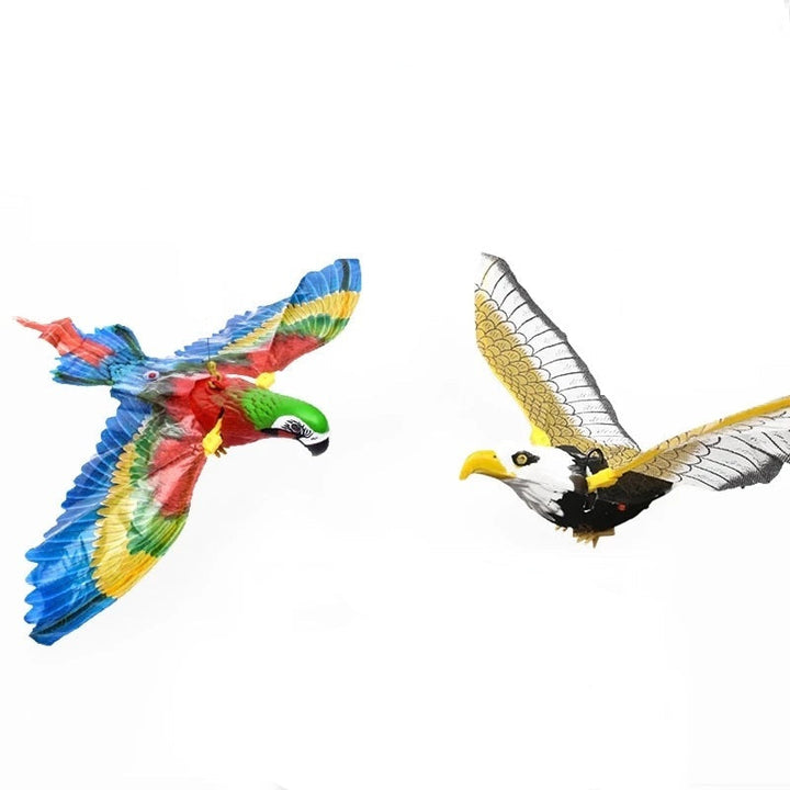 Automatic Moving Bird Toy - FlyBuddy™-Parrot + Eagle-Nora Luxe
