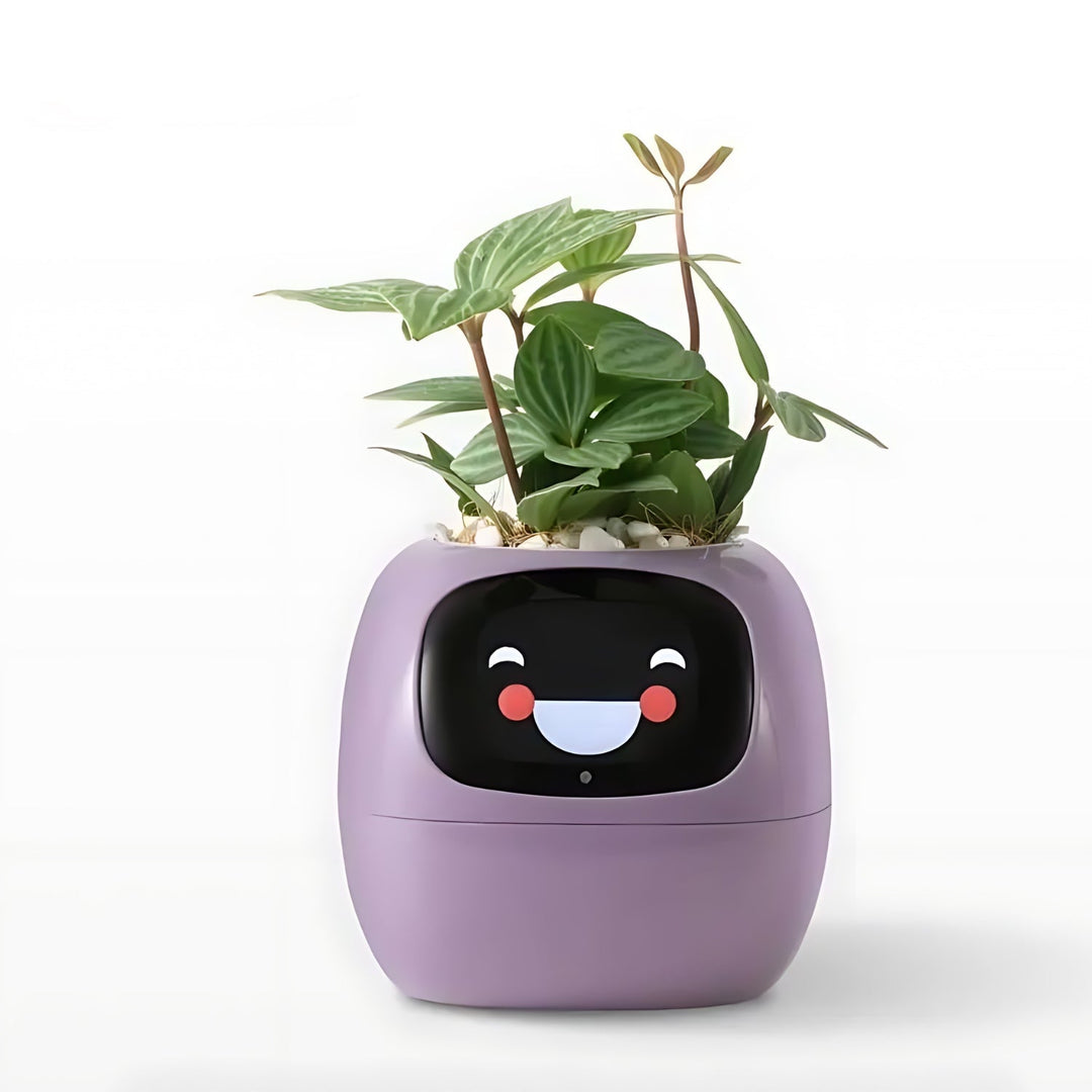 Automatic Smart Flowerpot - GreenBuddy SmartPot-Purple-Nora Luxe