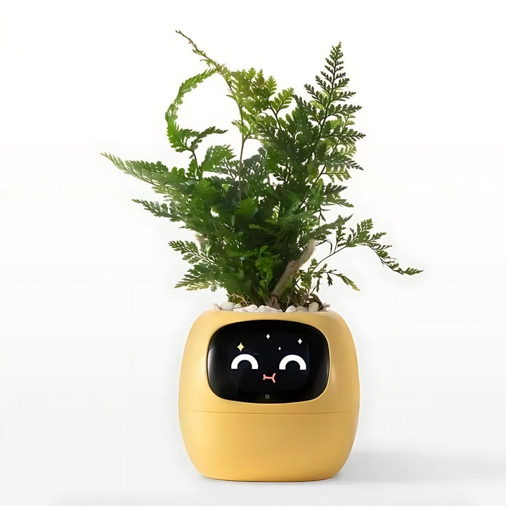 Automatic Smart Flowerpot - GreenBuddy SmartPot-Yellow-Nora Luxe