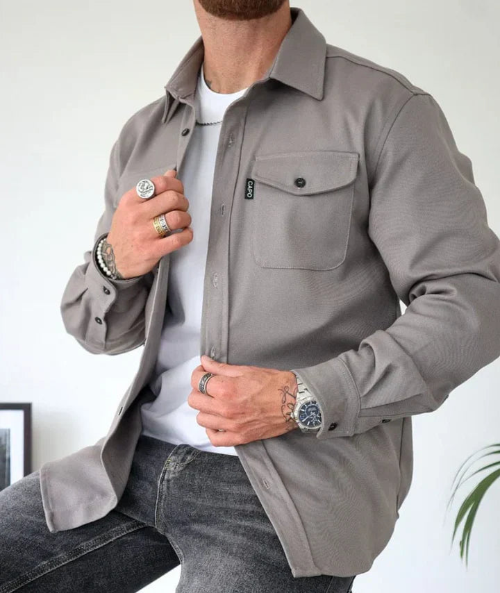 Autumn Casual Shirt - Thomas-S-grey-Nora Luxe