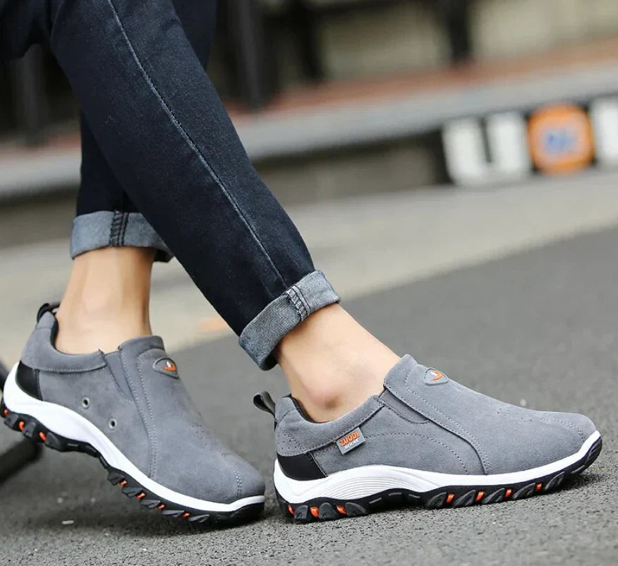 Axel Comfort Walkers | Supportive Walking Footwear-5-Black-Nora Luxe