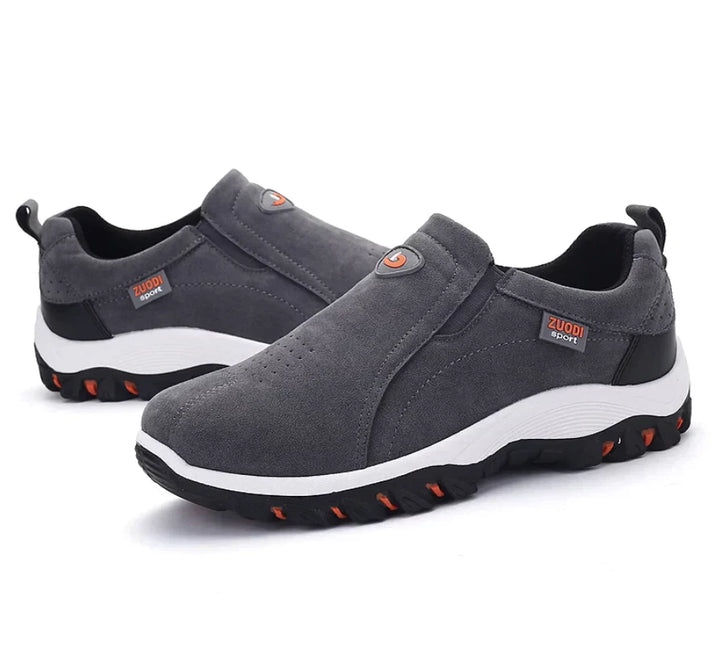 Axel Comfort Walkers | Supportive Walking Footwear-5-Black-Nora Luxe