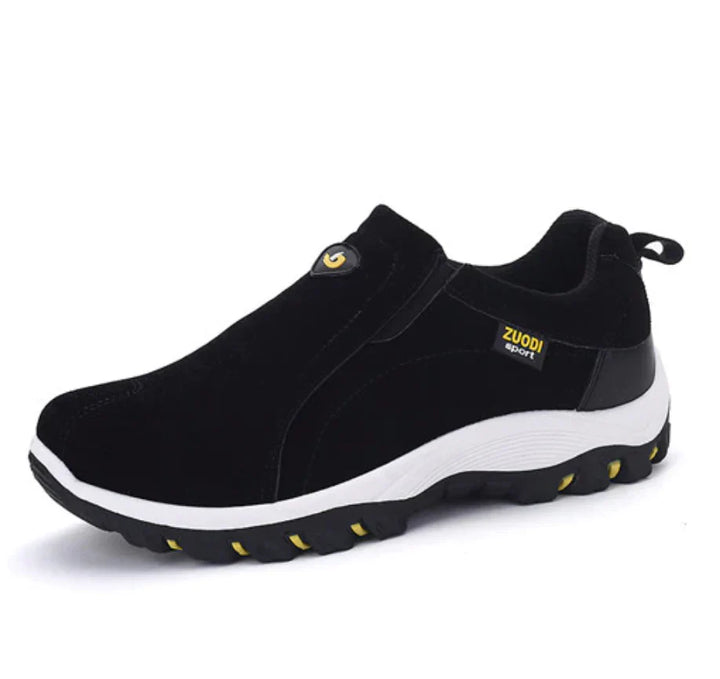Axel Comfort Walkers | Supportive Walking Footwear-5-Black-Nora Luxe