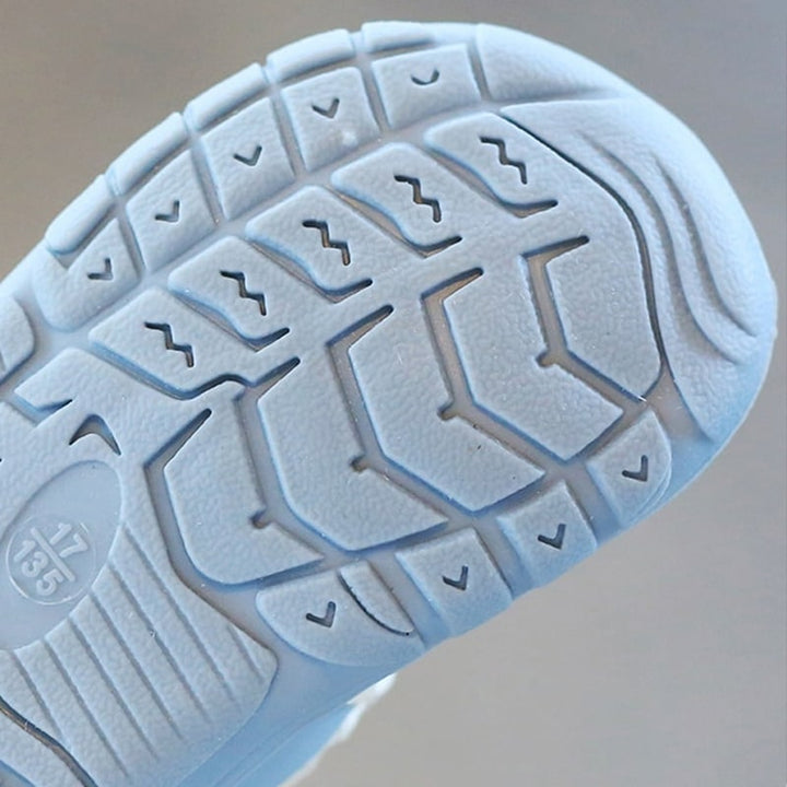 Baby Barefoot Sneakers - FlexiToes-Blue-0 - 0.5-Nora Luxe