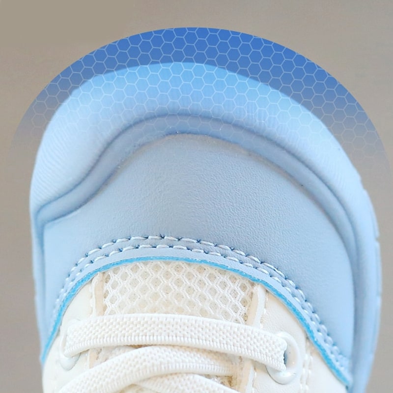 Baby Barefoot Sneakers - FlexiToes-Blue-0 - 0.5-Nora Luxe
