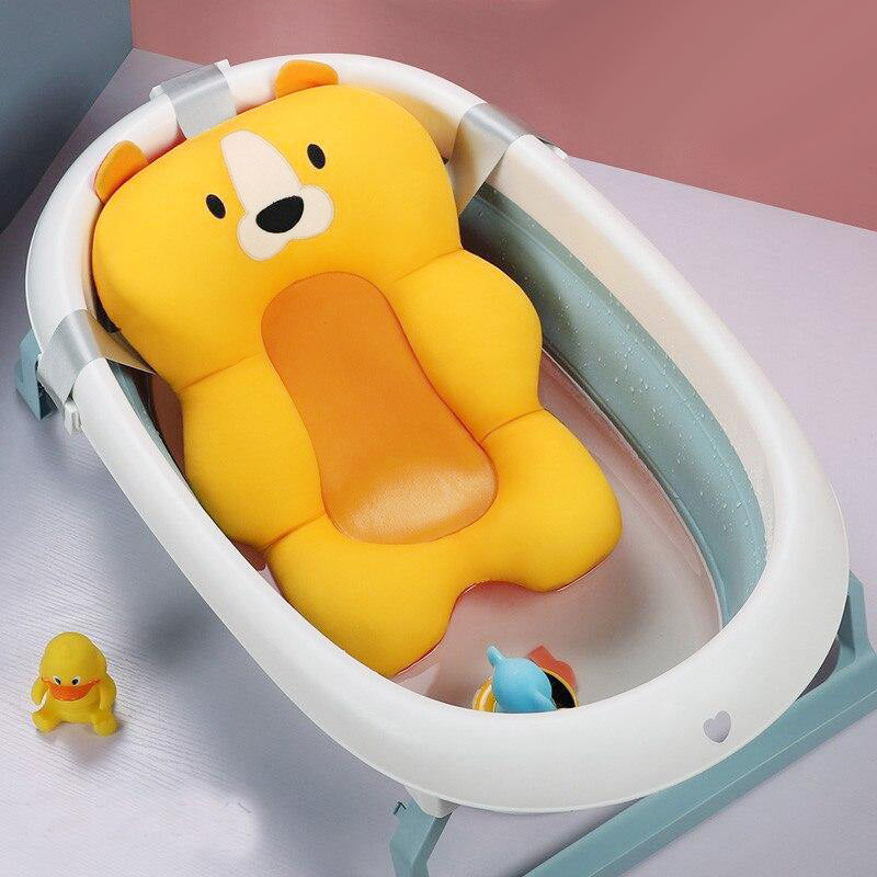 Baby Bath Cushion - SnuggleSplash-Bear-Nora Luxe