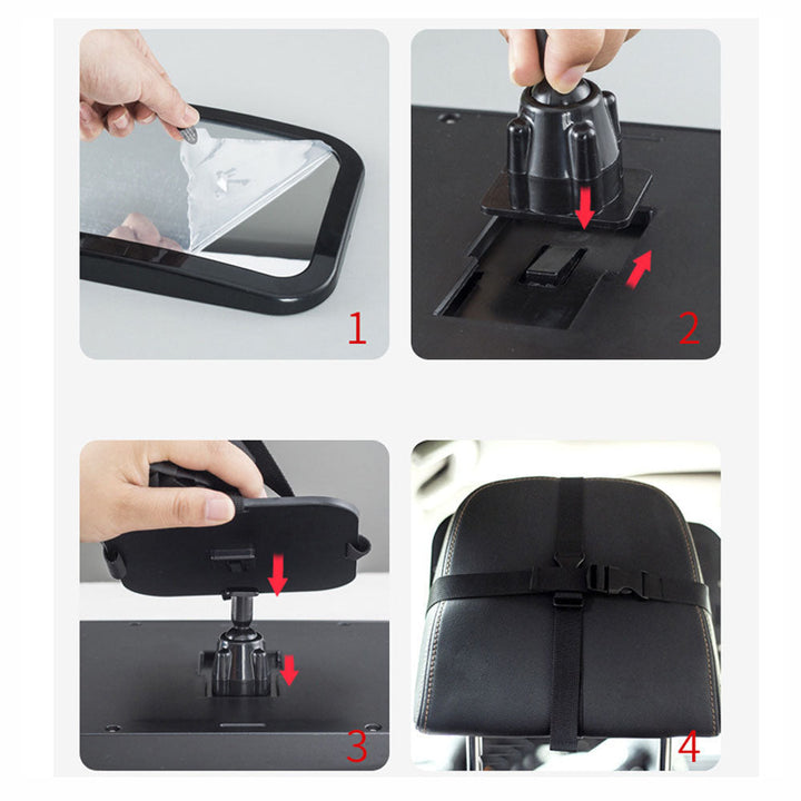 Baby Car Mirror for the Back Seat - Safety and Convenience for Baby and Parent-Nora Luxe
