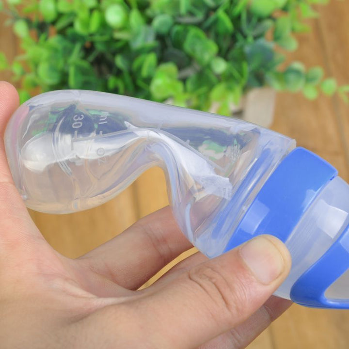 Baby Feeding Spoon Bottle - FeedEase-Green-Nora Luxe