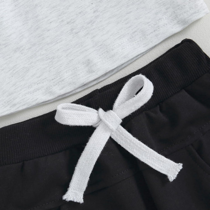 Baby Jogger Winter Set – Contrast Sweatshirt and Trousers-A-0-6 Months-Nora Luxe