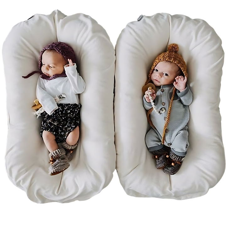 Baby Lounger - CuddleNest-Green-Nora Luxe