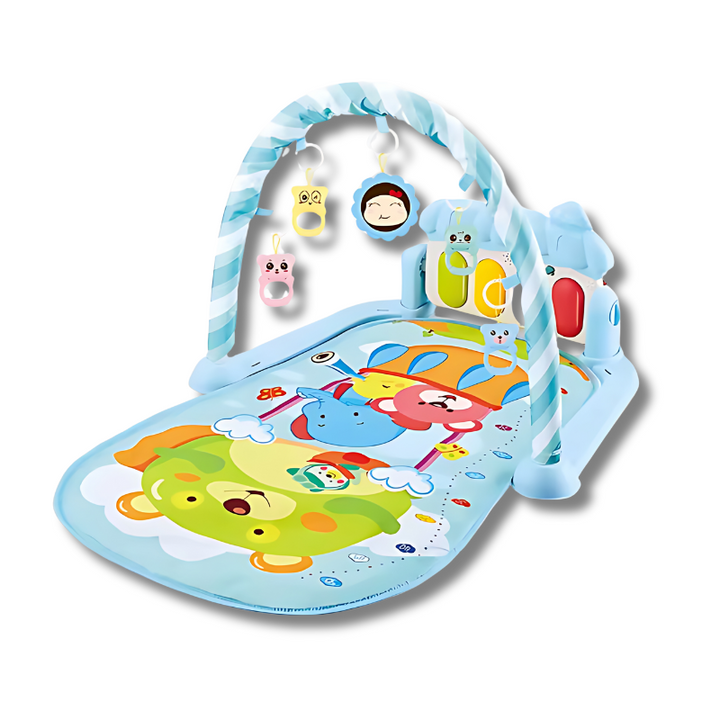 Baby Play Mat - MelodyMat-Blue-Nora Luxe