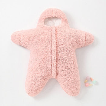 Baby Starfish Sleeping Bag - StarrySnug-White-0-2 Months-Nora Luxe
