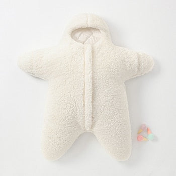 Baby Starfish Sleeping Bag - StarrySnug-White-0-2 Months-Nora Luxe