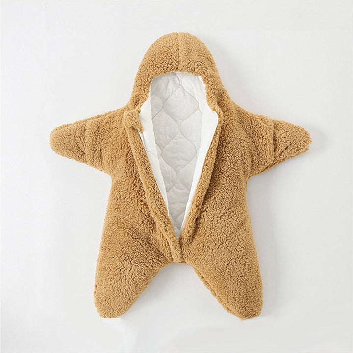Baby Starfish Sleeping Bag - StarrySnug-White-0-2 Months-Nora Luxe