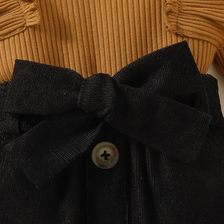 Baby Winterset – Knitted Turtleneck and Dress Set-A-6-12 Months-Nora Luxe