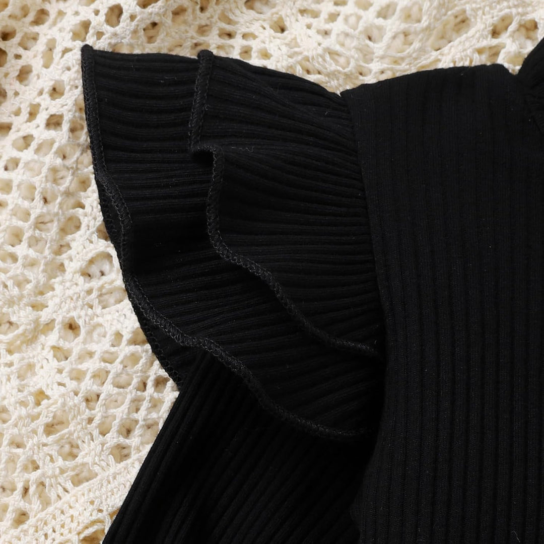 Baby Winterset – Knitted Turtleneck and Dress Set-A-6-12 Months-Nora Luxe