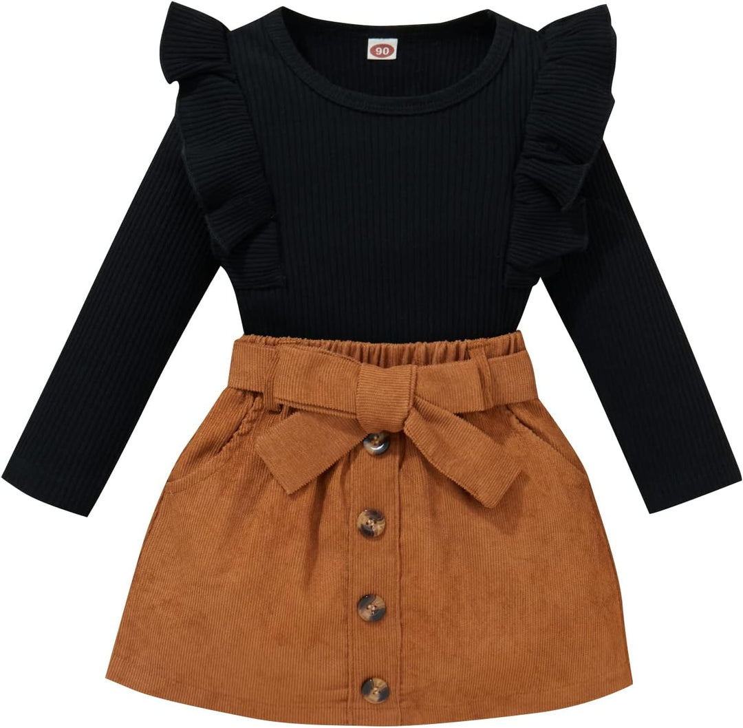 Baby Winterset – Knitted Turtleneck and Dress Set-A-6-12 Months-Nora Luxe