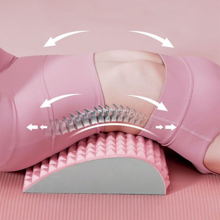 Back Pain Stretcher - BackEase-Blue-Nora Luxe