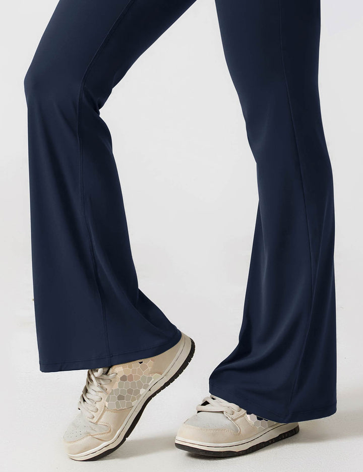 Backless jumpsuit with flared trousers – Liv-Dark blue-S-Nora Luxe