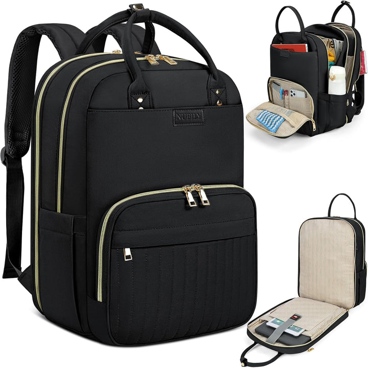Water-Resistant Travel Laptop Backpack with Multi-Compartments – AeroFlex Series