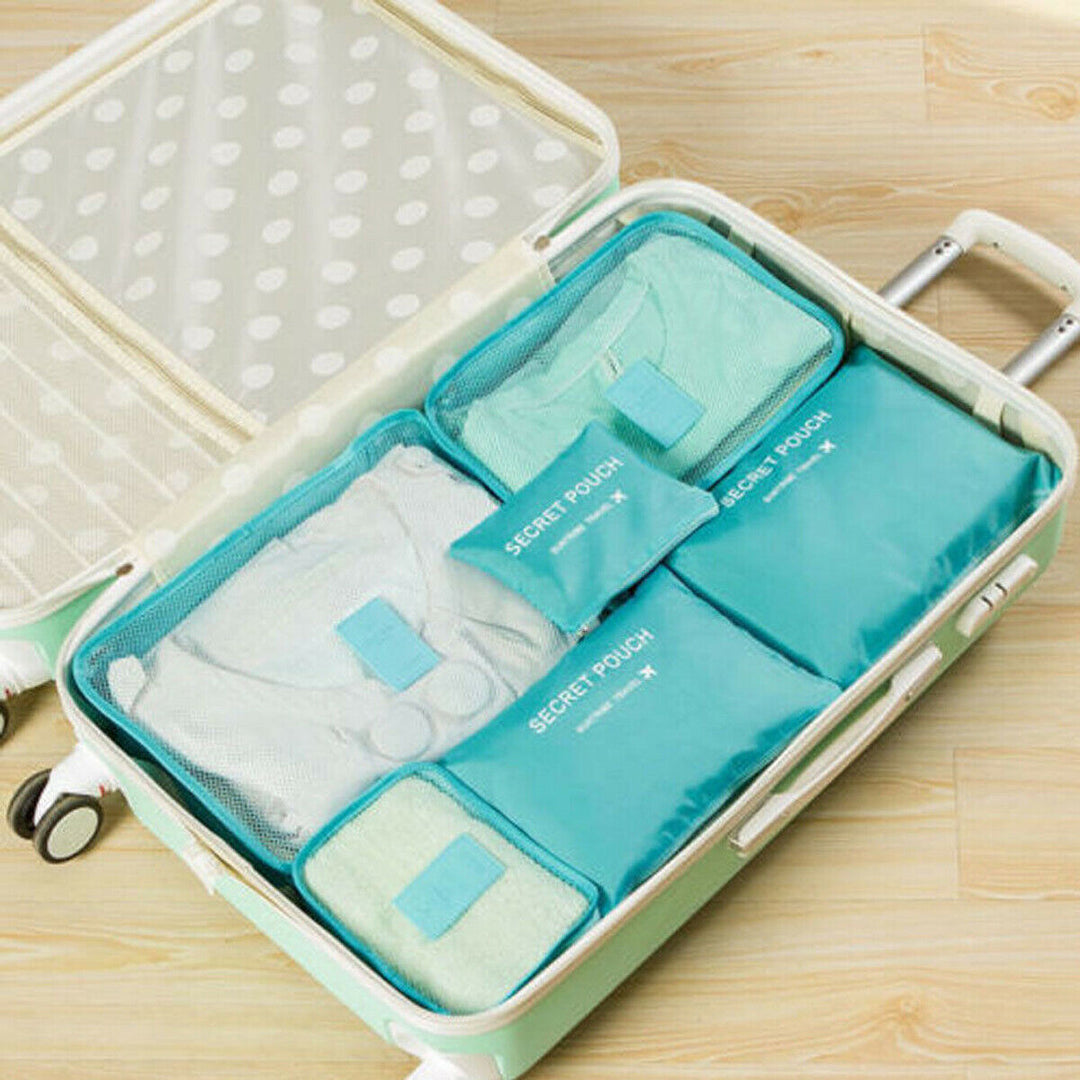 Luggage Packing Organiser Set – 1+1 FREE Space-Saving Travel Storage Bags