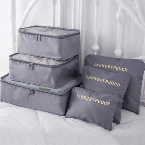 Luggage Packing Organiser Set – 1+1 FREE Space-Saving Travel Storage Bags