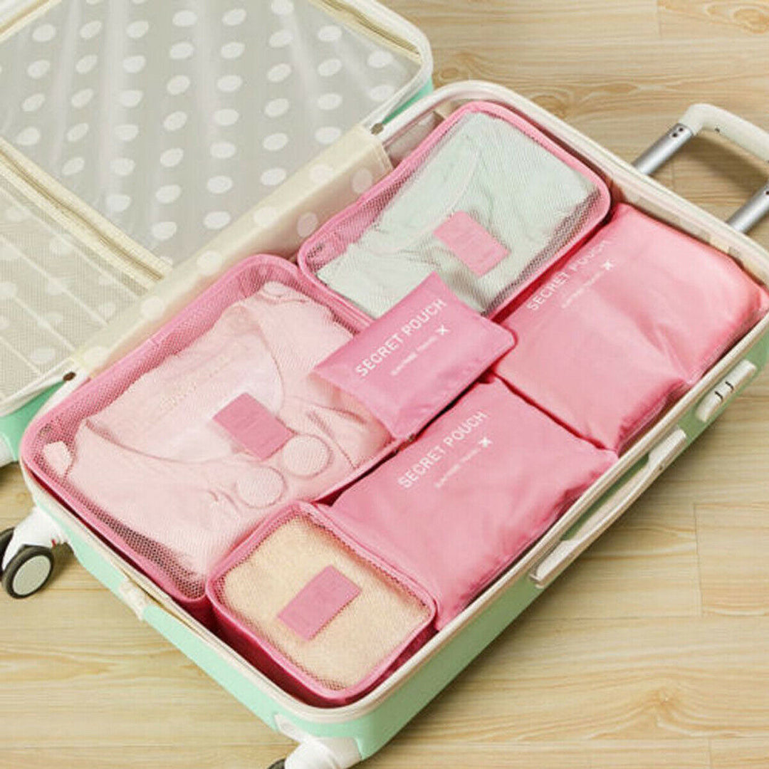 Luggage Packing Organiser Set – 1+1 FREE Space-Saving Travel Storage Bags