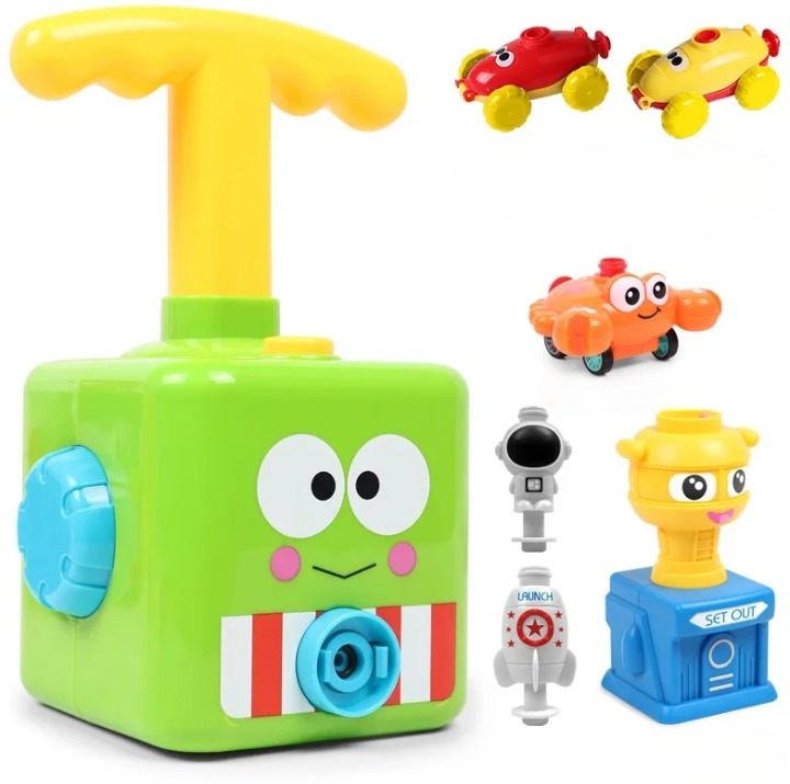 Balloon Racer Toy - AirRocket-Frog-Nora Luxe