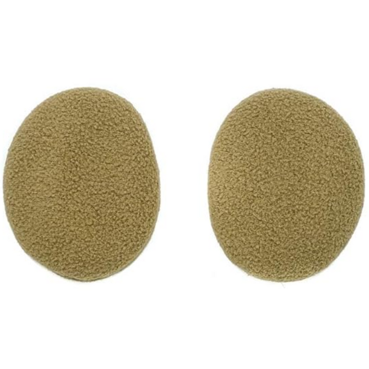 Bandless Fleece Ear Warmers for Men & Women - FleeceBuds-Beige-Nora Luxe